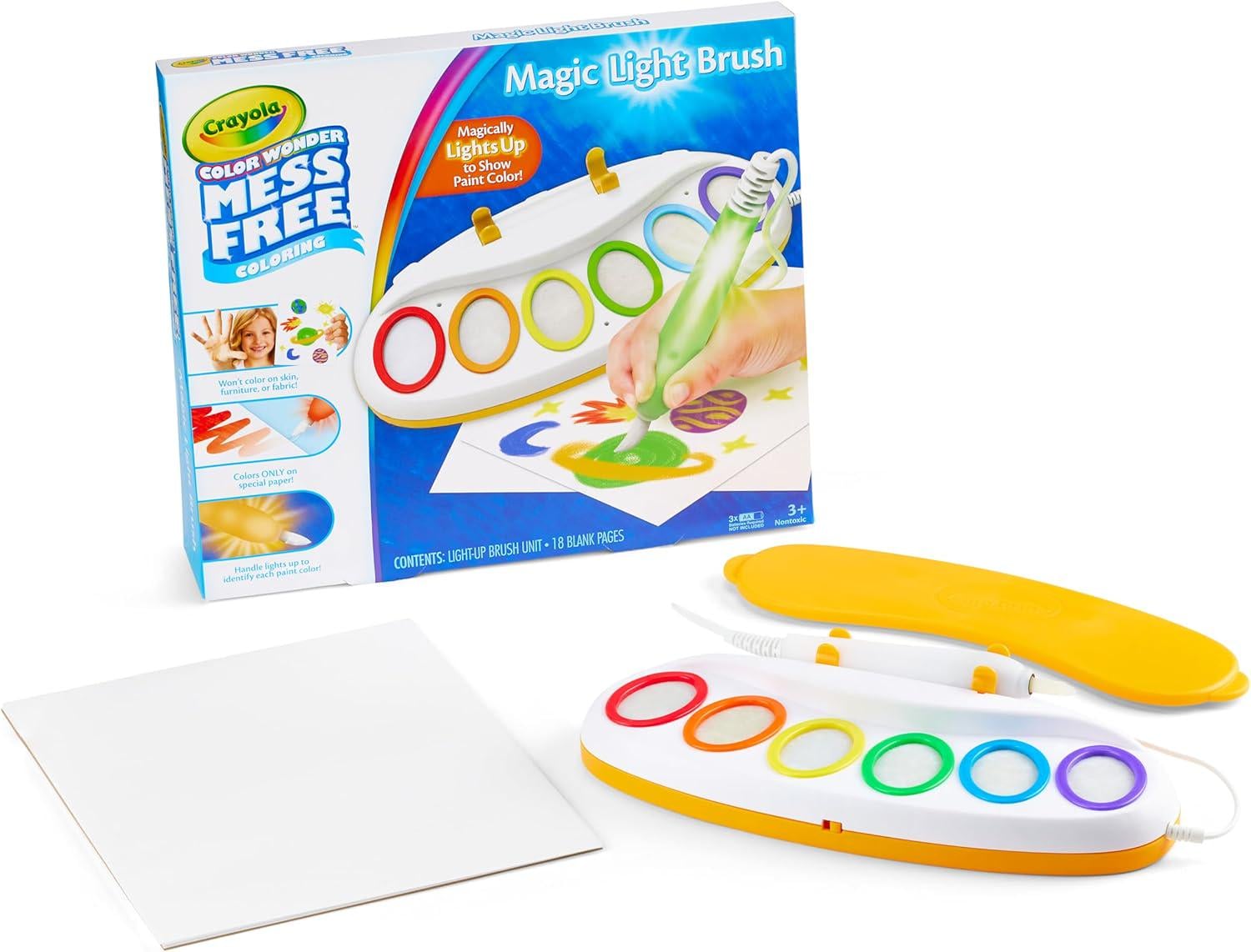 Набір для малювання Crayola Color Wonder Magic Light Brush (35609058) Набір для малювання Crayola Color Wonder Magic Light Brush (35609058)