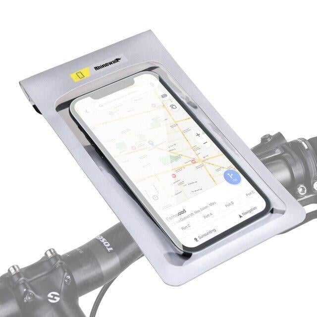 Велочехол на телефон Rhinowalk Bike Phone 7 SK300 Black/Silver