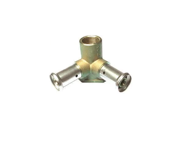 Пресс-тройник с установочной рамой HENCO 16х1/2"х16 (3P-160416)