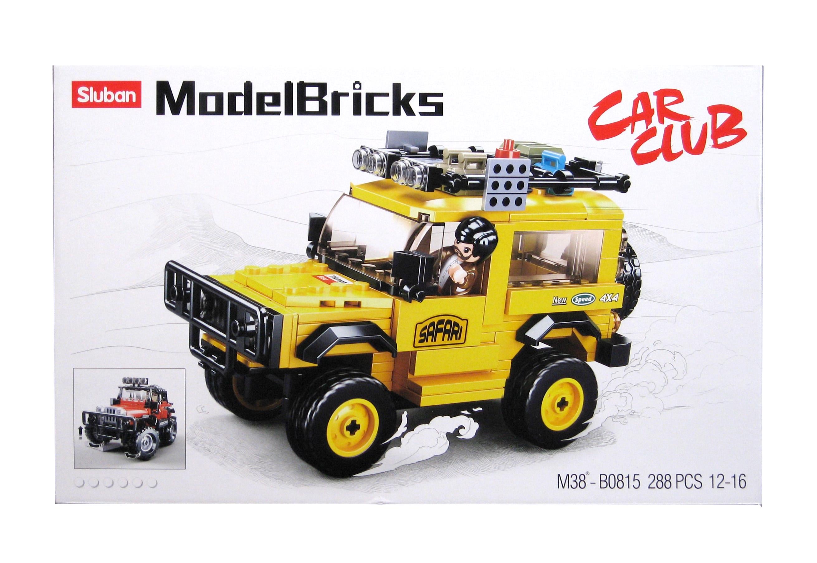 Конструктор Sluban M38-B0815 Внедорожник 288 деталей 1 фигурка (M38-B0815)