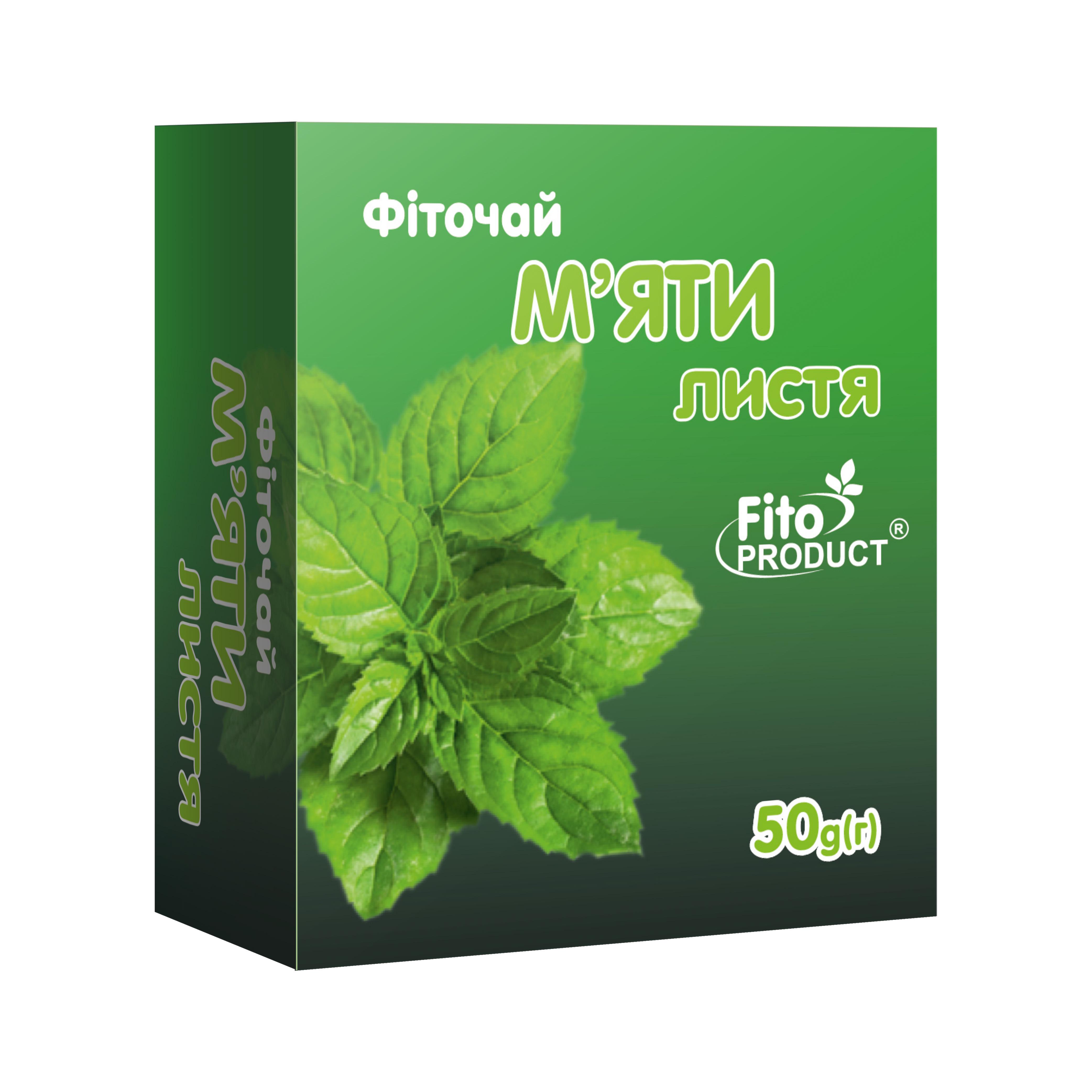 Фіточай Fito Product М'яти листя 50 г (4820159302673)
