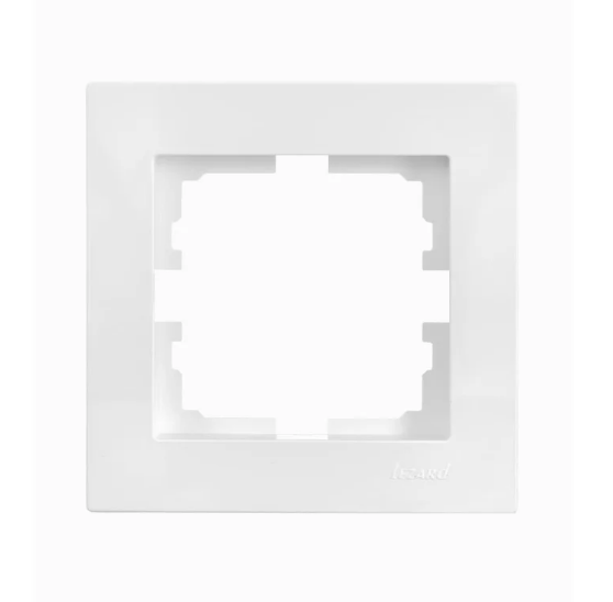 Рамка одинарная LEZARD Vesna белый