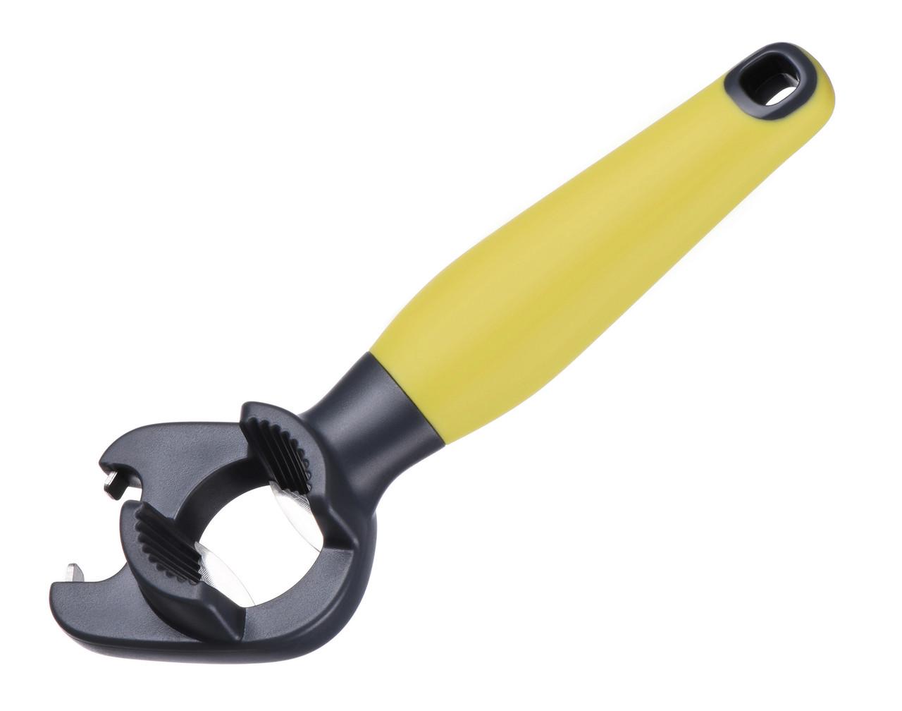 Открывалка Ardesto Gemini нержавеющая сталь Серый/Желтый (AR2111PY) - фото 2