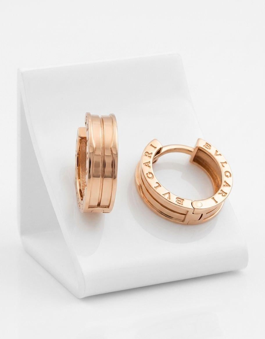 Золотые серьги-конго "Bvlgari Style" (0552) Золотые серьги-конго "Bvlgari Style" (0552)