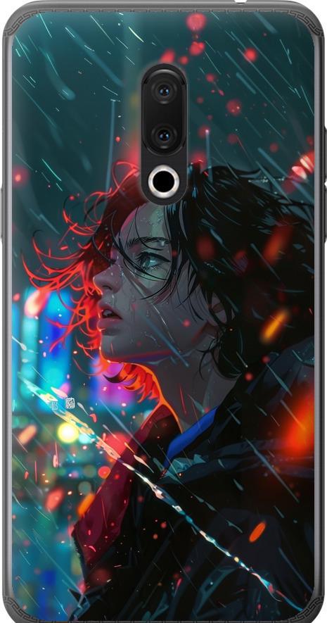 Чехол на Meizu 15 Plus Ночные огни (6096u-1473-42517)