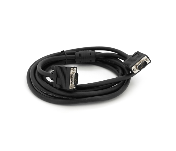 Кабель Merlion VGA M - VGA M 3 м 1 феррит Black (26449828)