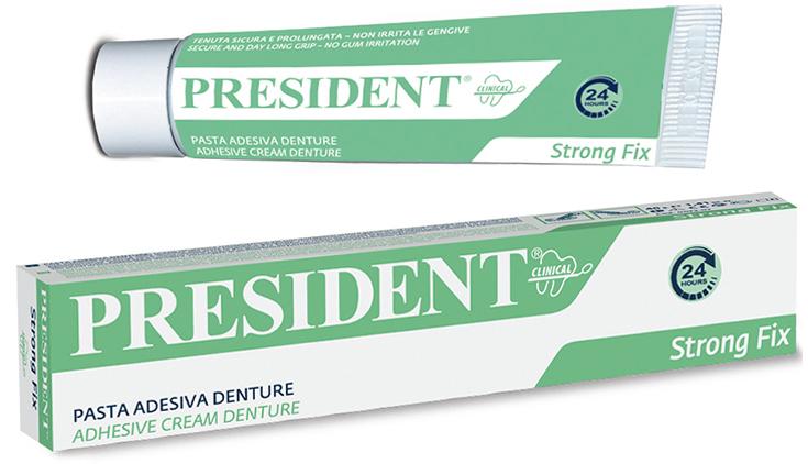 Крем для фиксации зубных протезов President Denture 40 мл