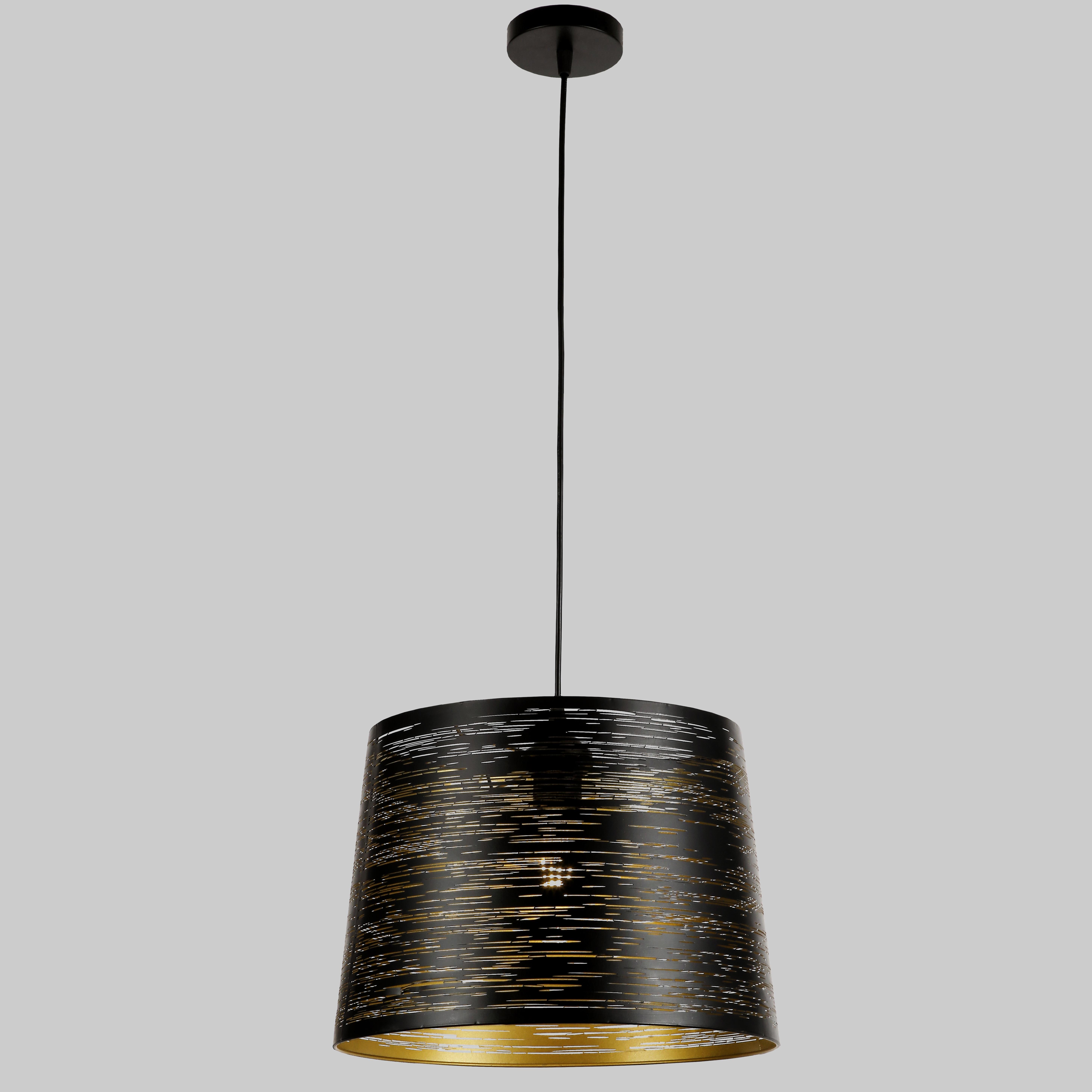 Подвес-люстра Полоски 35 см Черный (909-XL1248-1 (350) BK) Подвес-люстра Полоски 35 см Черный (909-XL1248-1 (350) BK)