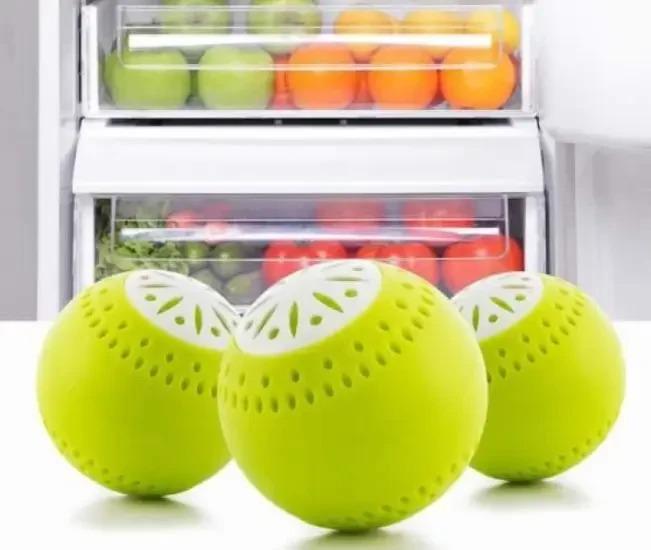 Поглинач запахів Fridge Balls універсальний кульки для усунення запаху в холодильнику 3 шт. - фото 2