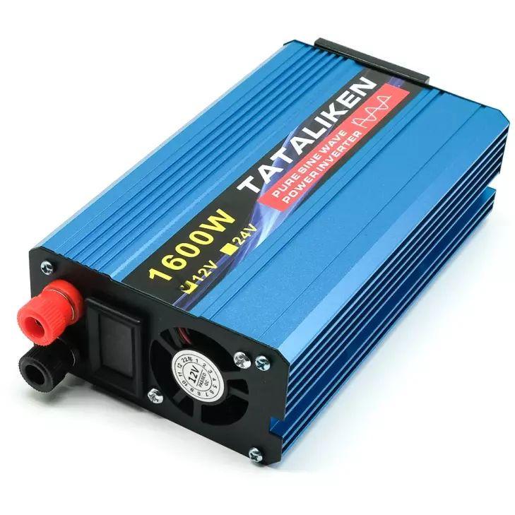 Преобразователь напряжения Tataliken 1600W 12V на 220V с чистым синусом (2214980975) Преобразователь напряжения Tataliken 1600W 12V на 220V с чистым синусом (2214980975)
