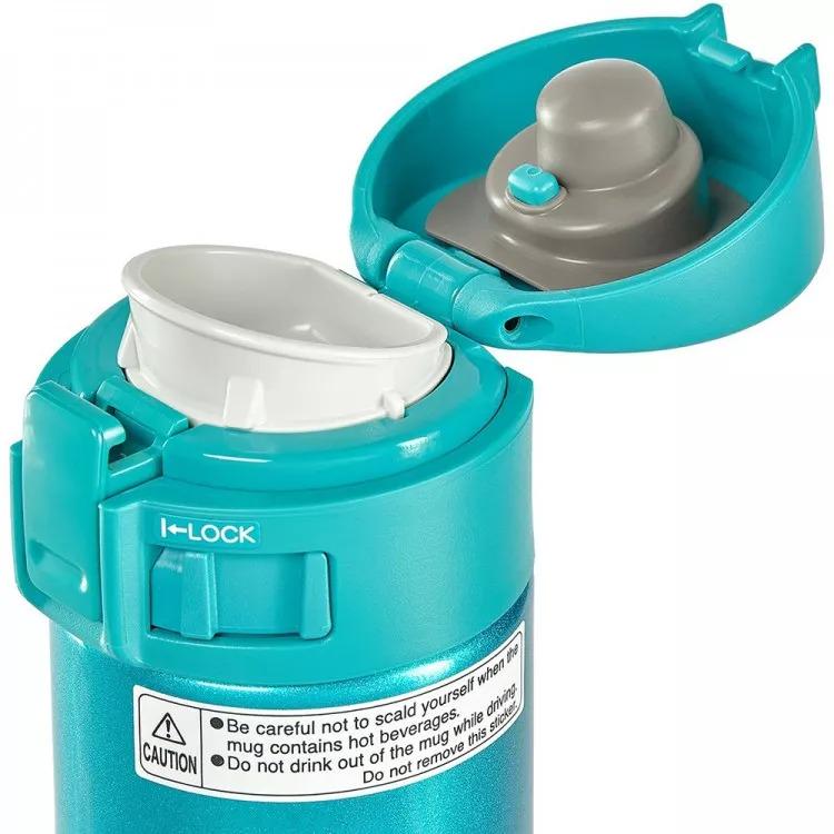 Термокружка Zojirushi SM-KHE48 0,48 л Бірюзовий (1013-1678.06.51) - фото 2 Термокружка Zojirushi SM-KHE48 0,48 л Бірюзовий (1013-1678.06.51) - фото 2