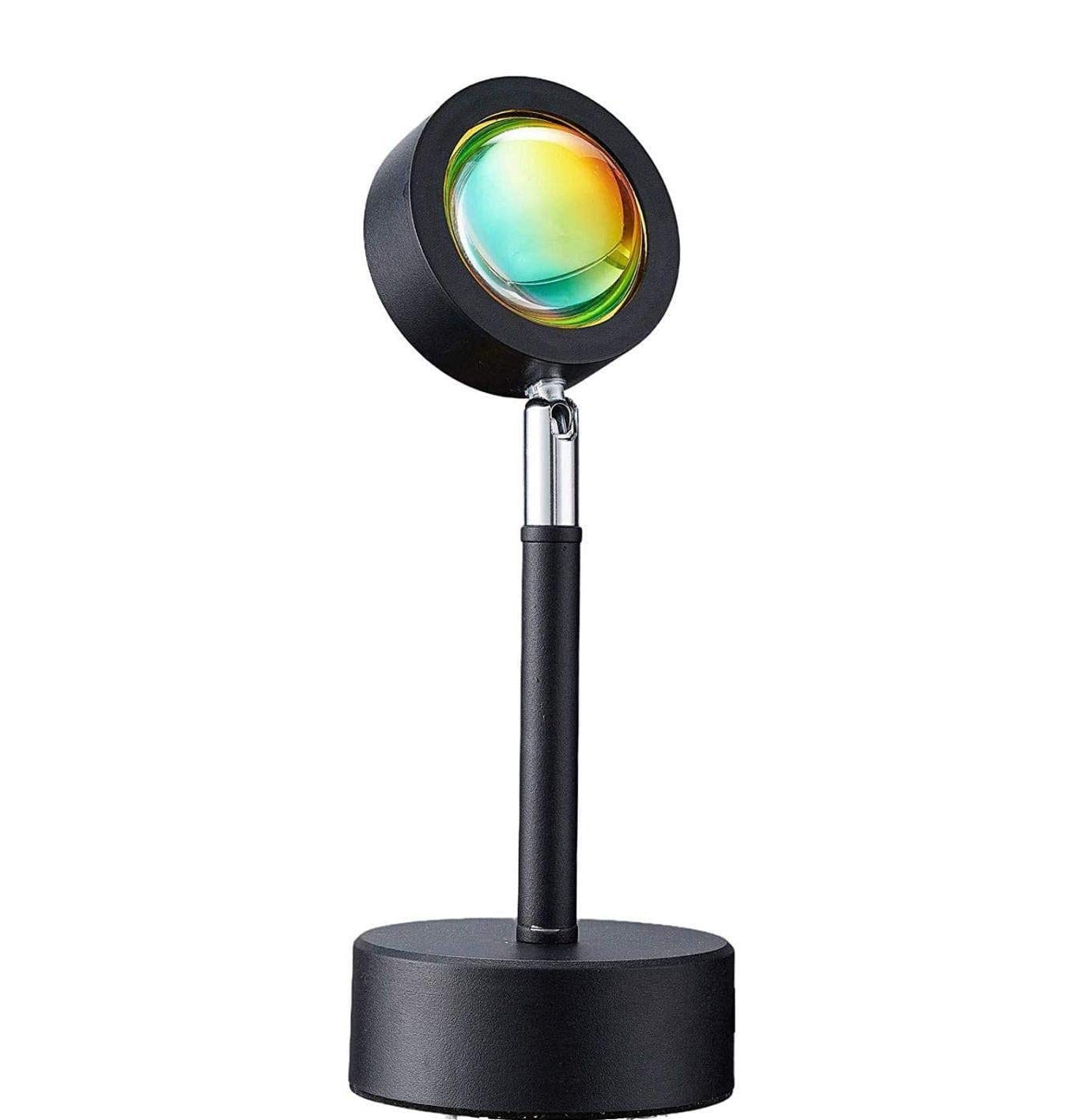Лампа проекционная светодиодная Sunset Lamp Закат 16 оттенков/пульт ДУ/поворот 180° (29895996)
