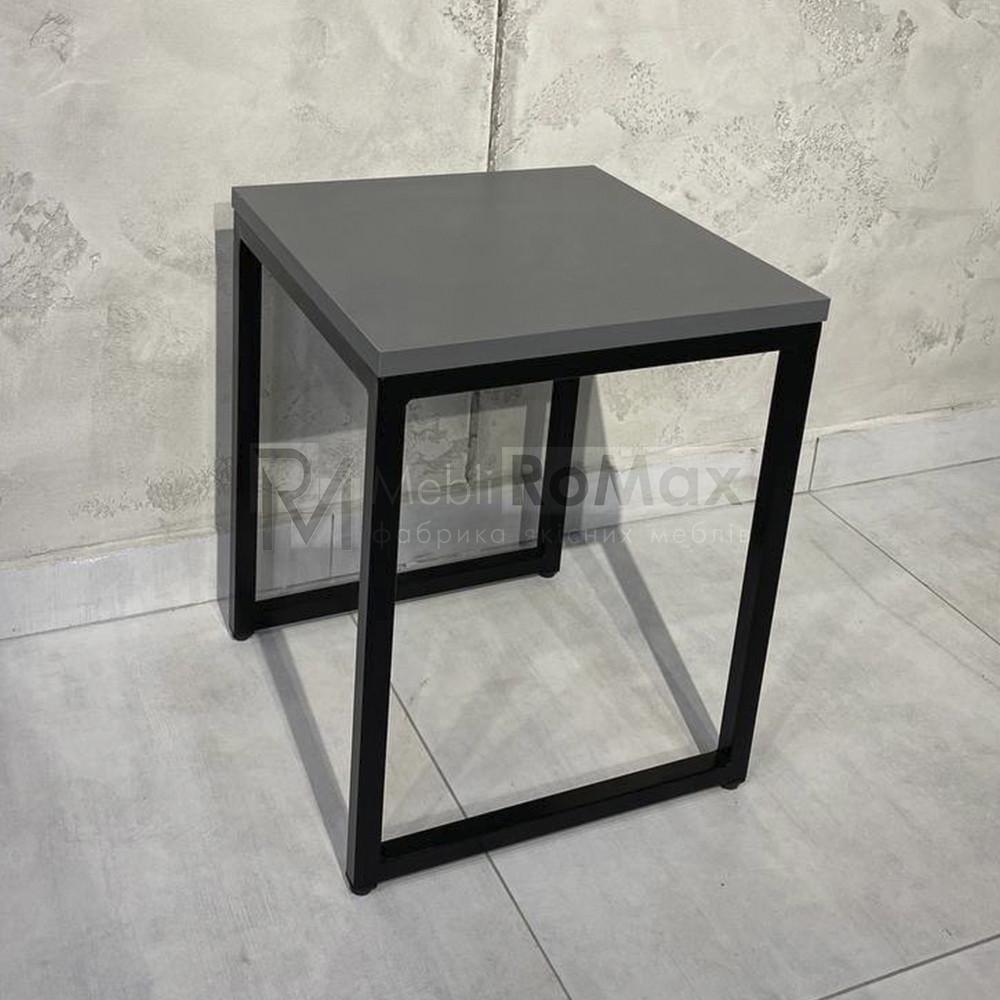 Табурет Антрацитовый/Черный (000087578) - фото 2 Табурет Антрацитовый/Черный (000087578) - фото 2