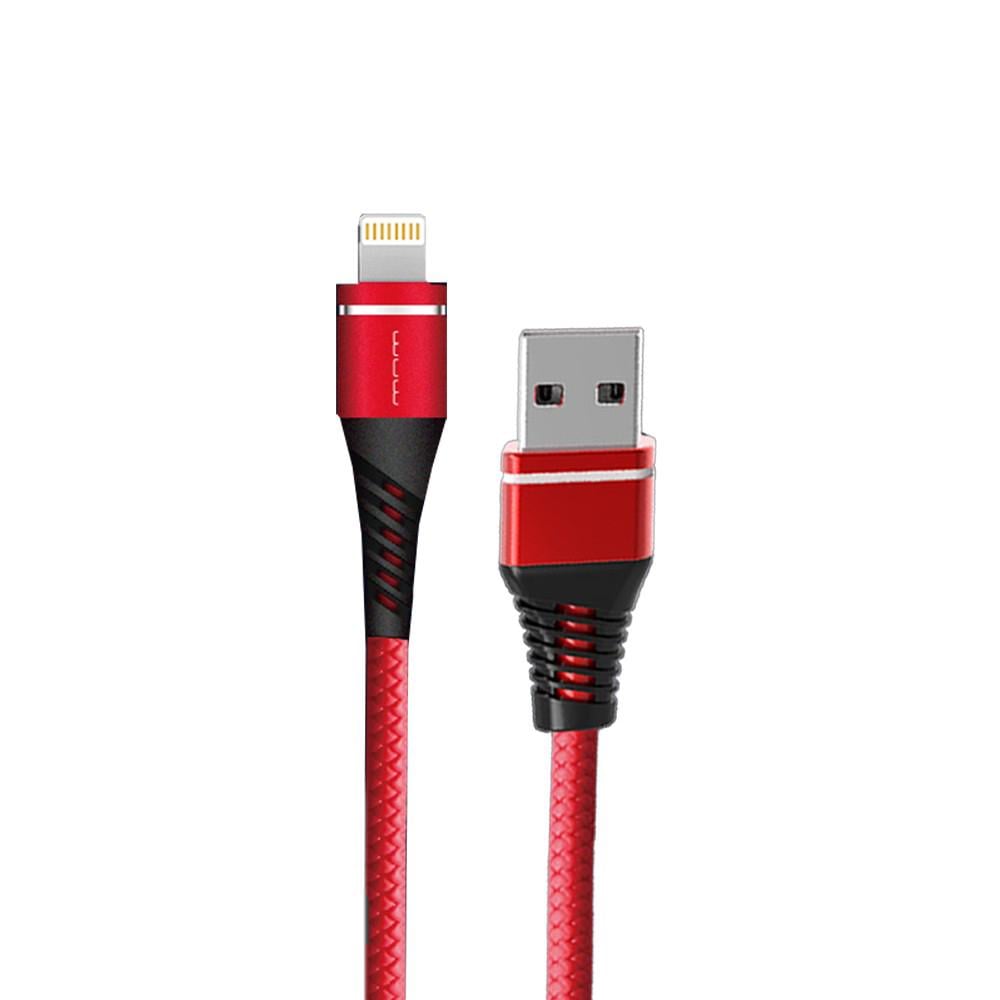 Кабель WUW X94 2A Lightning Red (03559)