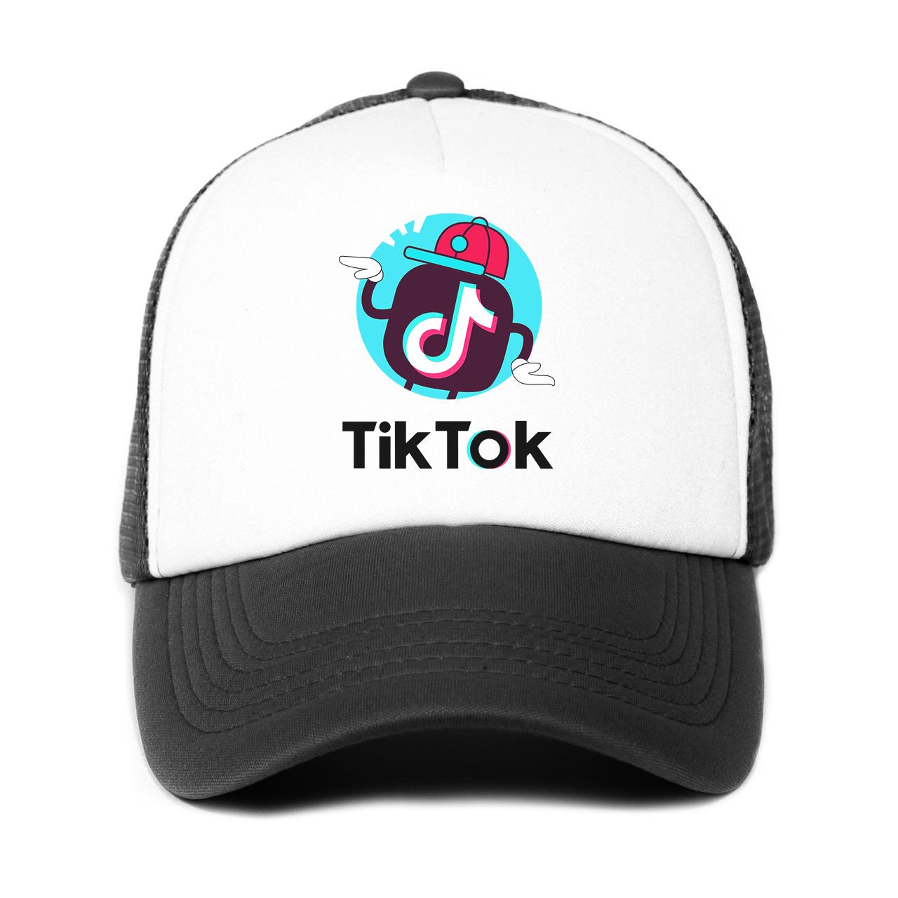 Кепка тракер дитяча TikTok Чорний (33404-1712-BK)