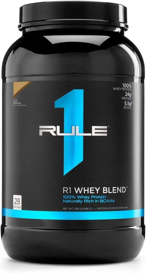 Протеин Rule 1 R1 Whey Blend Mocha coffee 905 г (00000038385)