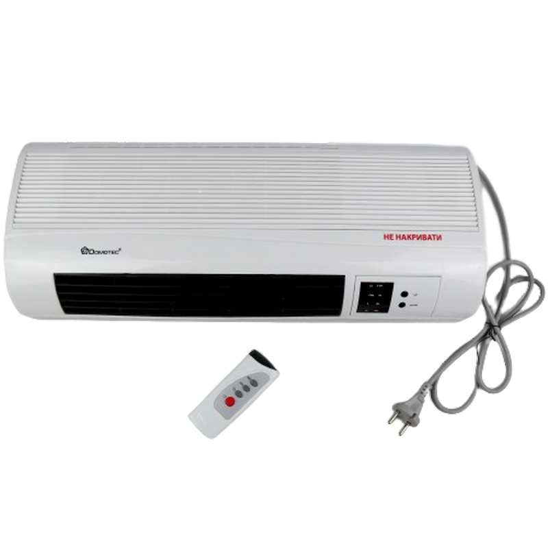 Тепловентилятор 2000W с пультом Белый (4123637)