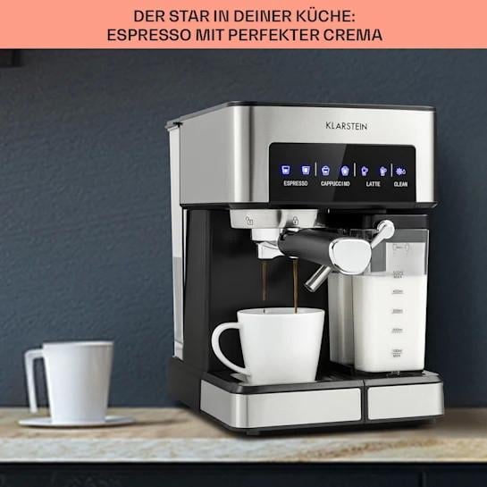 Кавоварка ріжкова KLARSTEIN Arabica Comfort 10035655-U 1350 W 20 бар - фото 8