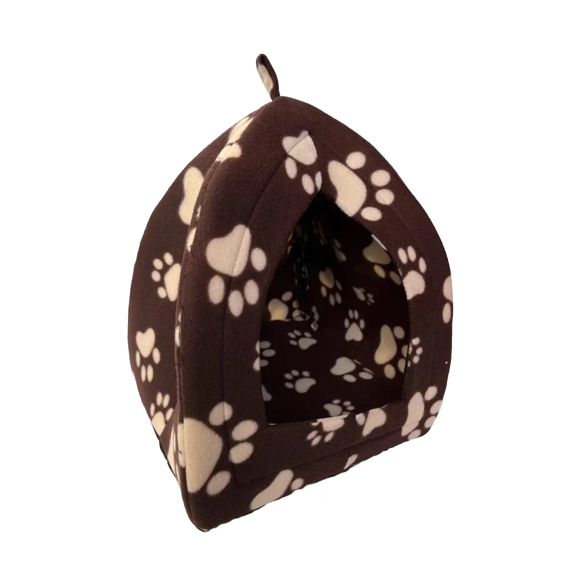 Будиночок для собак і кішок флісовий Pet Hut 24х28 см Леопардовий (NA-305) Будиночок для собак і кішок флісовий Pet Hut 24х28 см Леопардовий (NA-305)