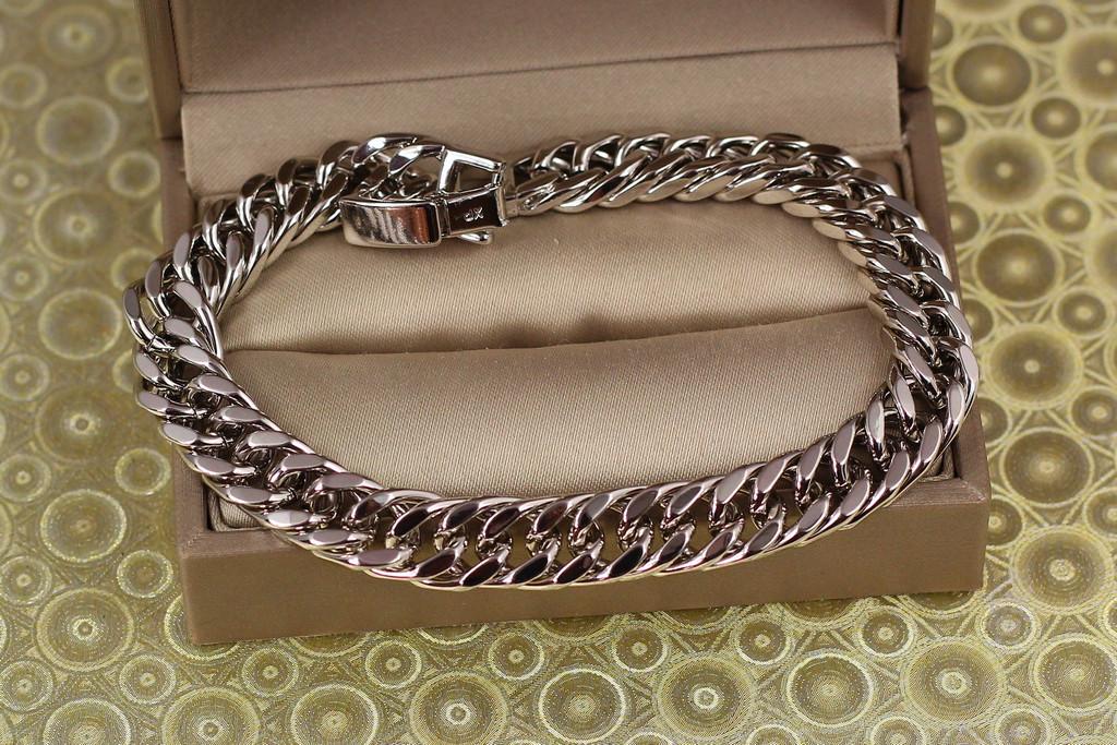 Браслет Xuping Jewelry Кобра 20 см х 9 мм Серебристый (2328782658)