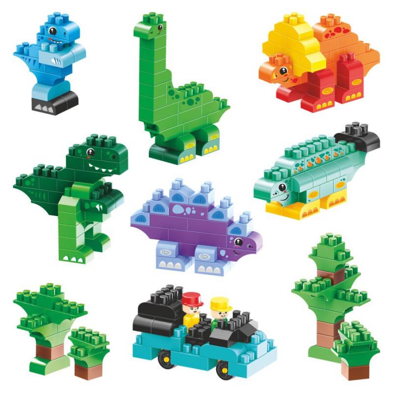 Конструктор дитячий Dino park 190 деталей (2222TXK) - фото 2 Конструктор дитячий Dino park 190 деталей (2222TXK) - фото 2