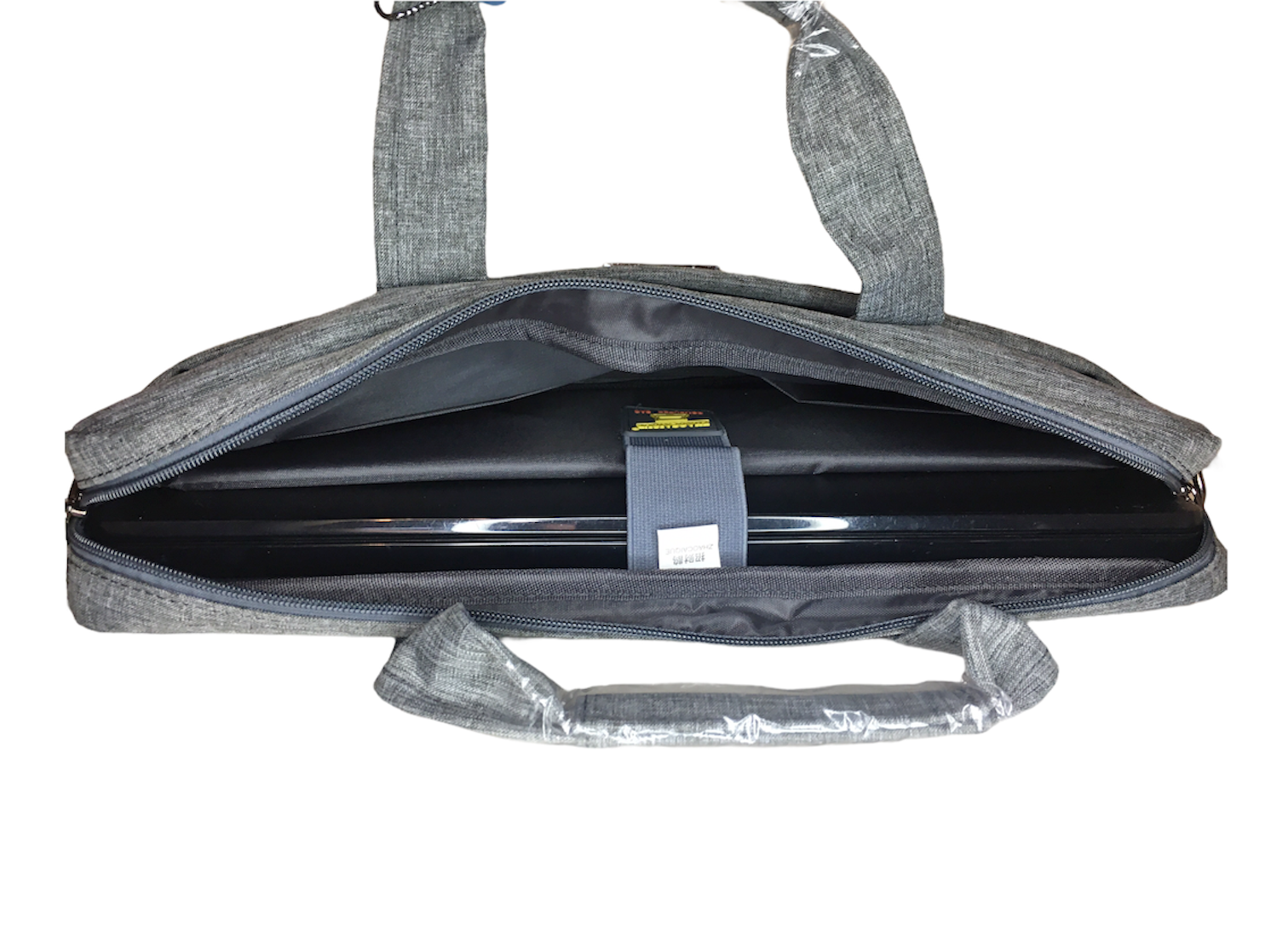 Сумка для ноутбука 15,6" або документів Сірий (IBN019S) - фото 7