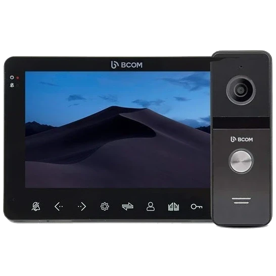 Комплект відеодомофона BCOM BD-780FHD Kit Black (2970068760)