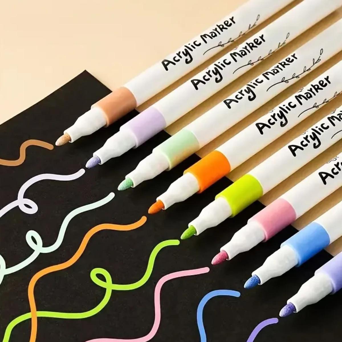 Набор акриловых маркеров Yulin Acrylic Marker 24 шт. (Y-04-24) - фото 6 Набор акриловых маркеров Yulin Acrylic Marker 24 шт. (Y-04-24) - фото 6