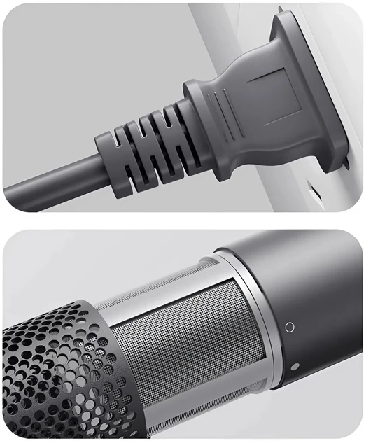 Фен UFT Hairdryer з 5 різними насадками для швидкого сушіння 1600 Вт - фото 7 Фен UFT Hairdryer з 5 різними насадками для швидкого сушіння 1600 Вт - фото 7