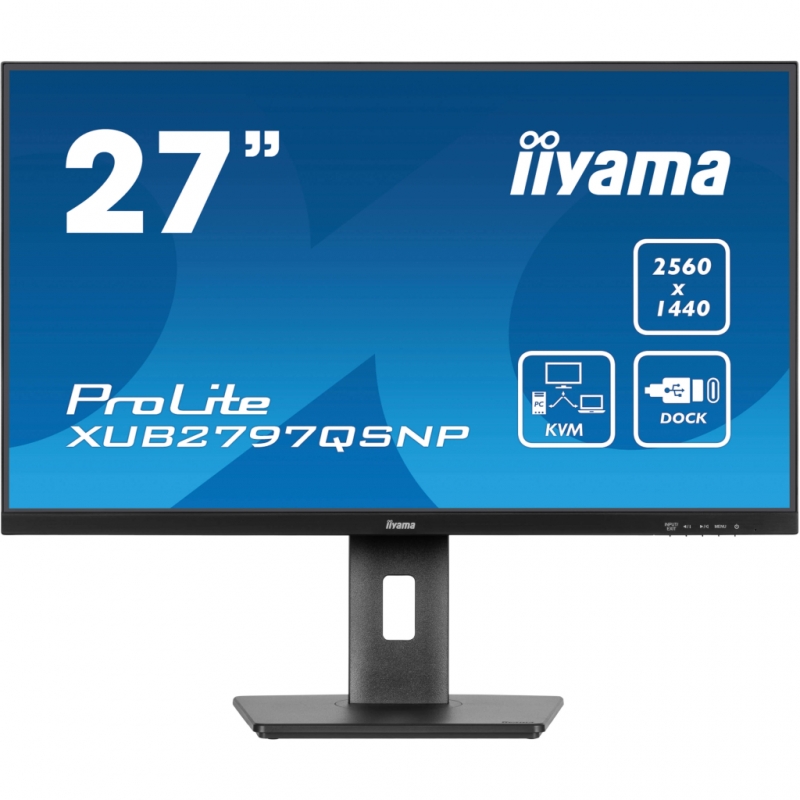 Монитор Iiyama XUB2797QSNP-B1 безрамочный IPS 2560x1440 QHD 27" (tf6414) - фото 3