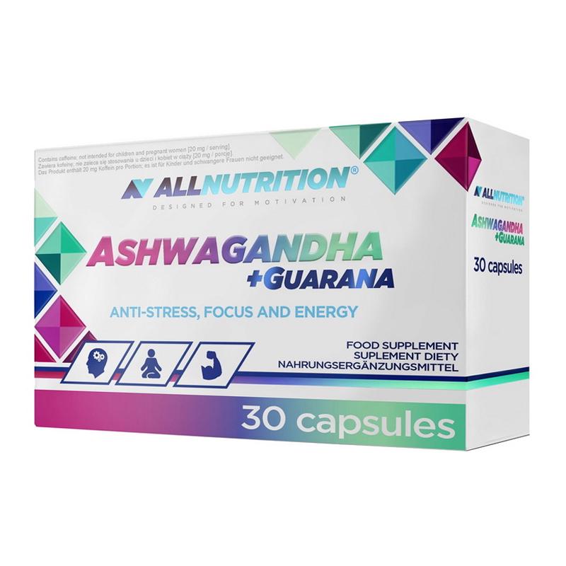 Ашваганда и Гуарана AllNutrition 30 капс. (21877-01)