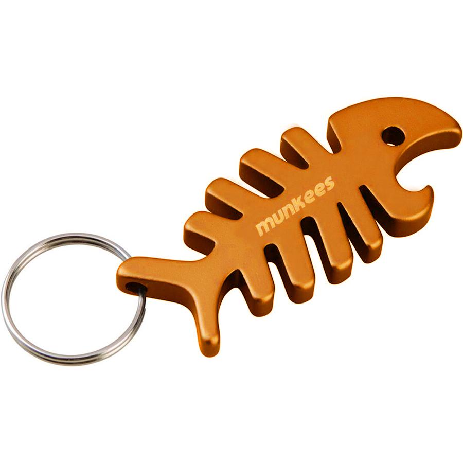 Брелок-открывашка Munkees 3428 Fish Bone Orange