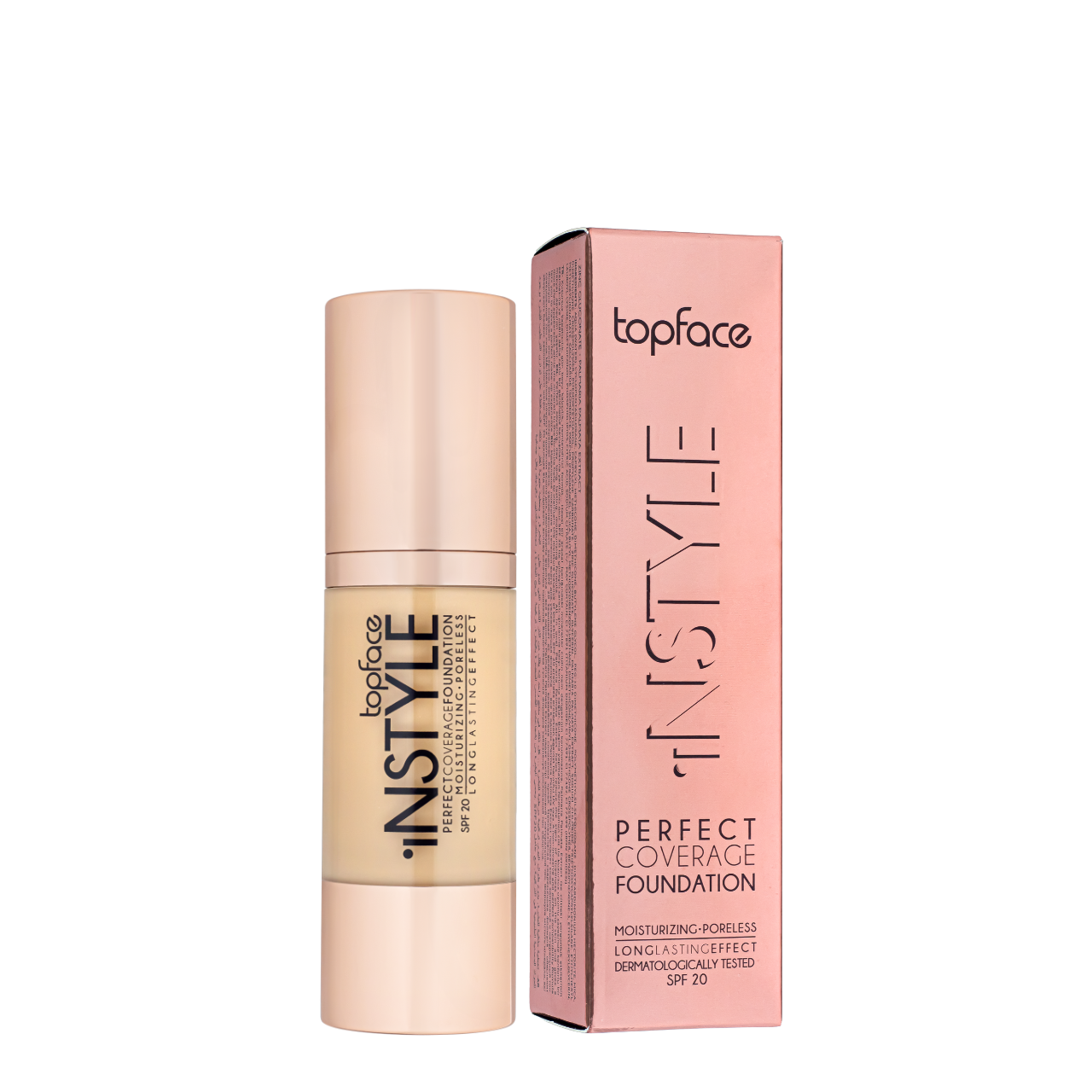 Тональная основа Topface Instyle Perfect Coverage SPF20 PT463 №03