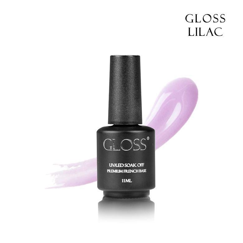 База камуфлююча GLOSS Premium French Base 11 мл Lilac (85137)