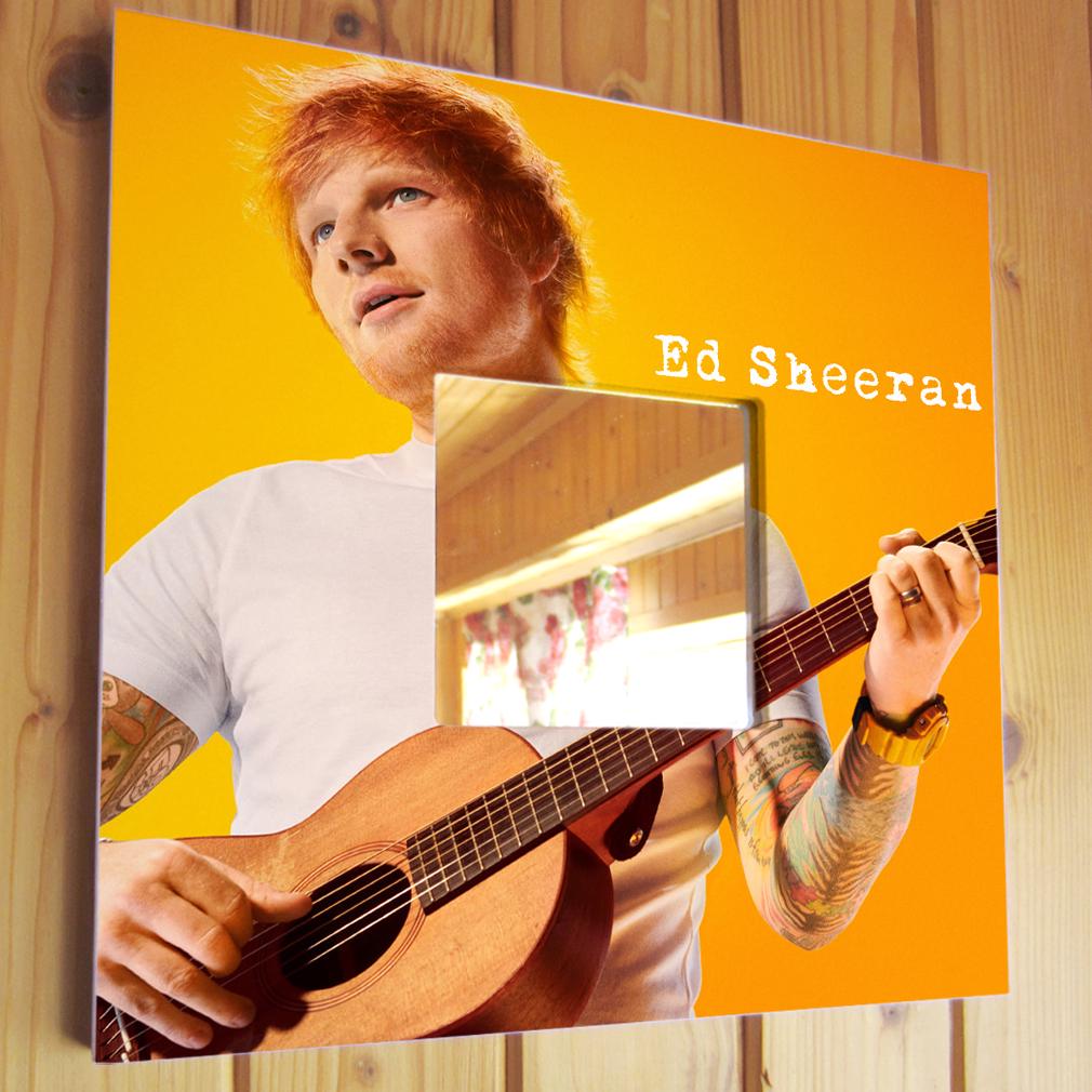 Зеркало Певец Эд Ширан 260х260 мм (M04373)