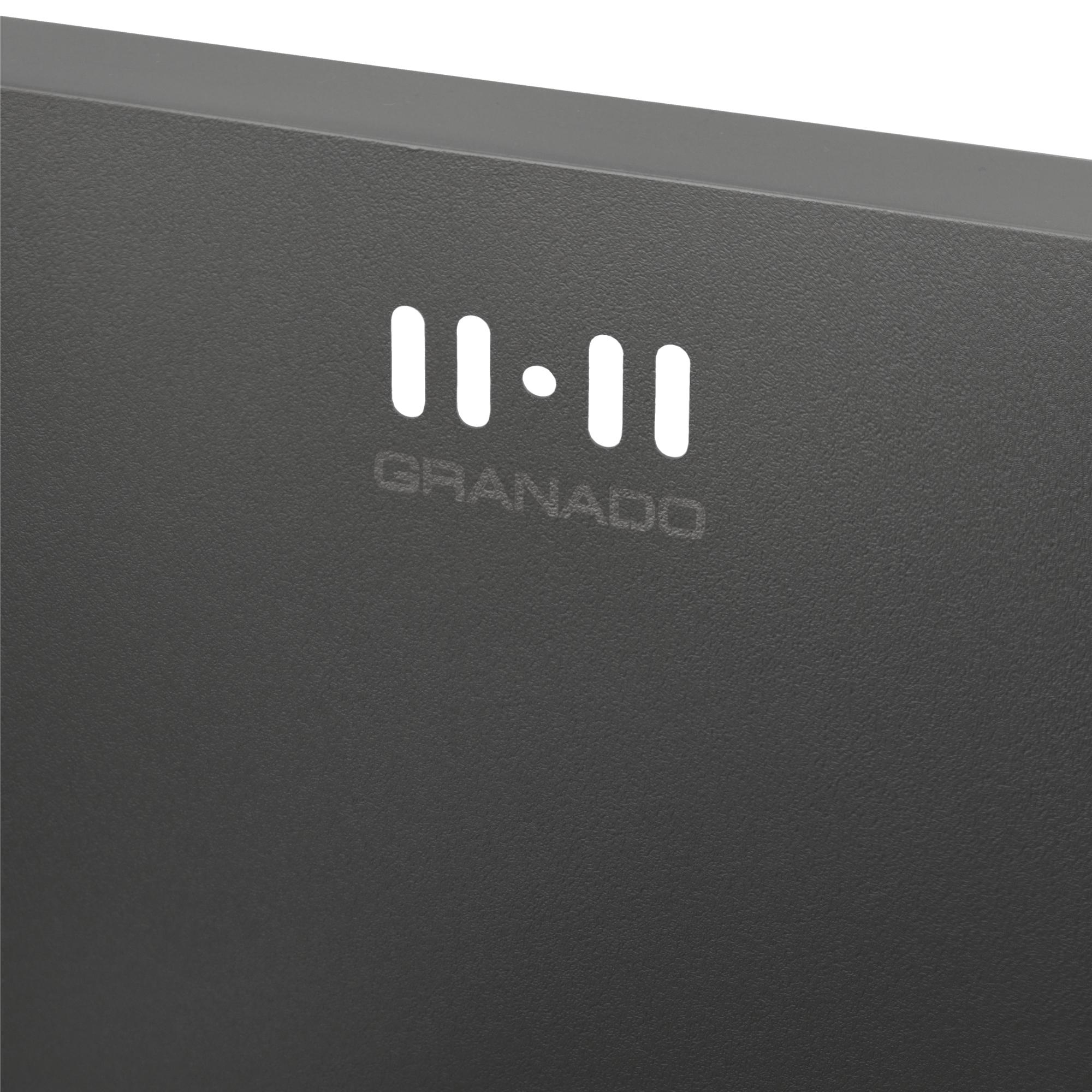 Мийка для кухні Granado Under top Max Steel S201 Textures 53х43х22 см Grey - фото 6 Мийка для кухні Granado Under top Max Steel S201 Textures 53х43х22 см Grey - фото 6