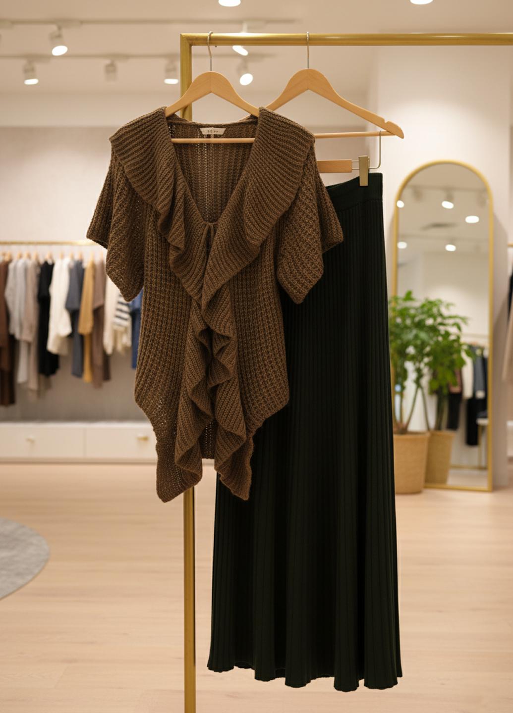 Кардиган жіночий демісезонний Forza Viva SW-2801 р. 48 Бежевий - фото 9 Кардиган жіночий демісезонний Forza Viva SW-2801 р. 48 Бежевий - фото 9