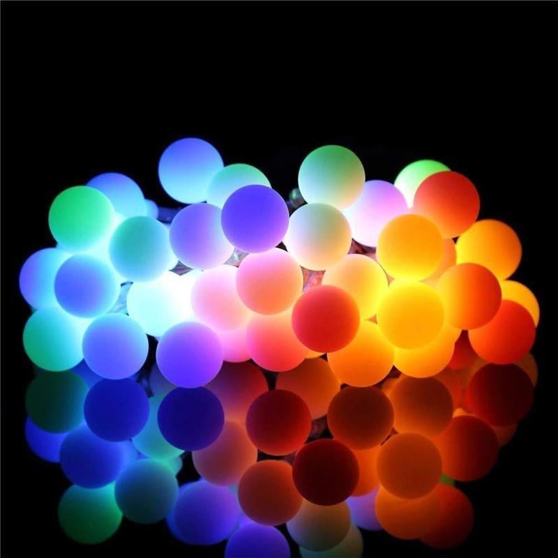 Гирлянда 100M-9 100 led шар 10 мм белый провод Multicolor (47771)