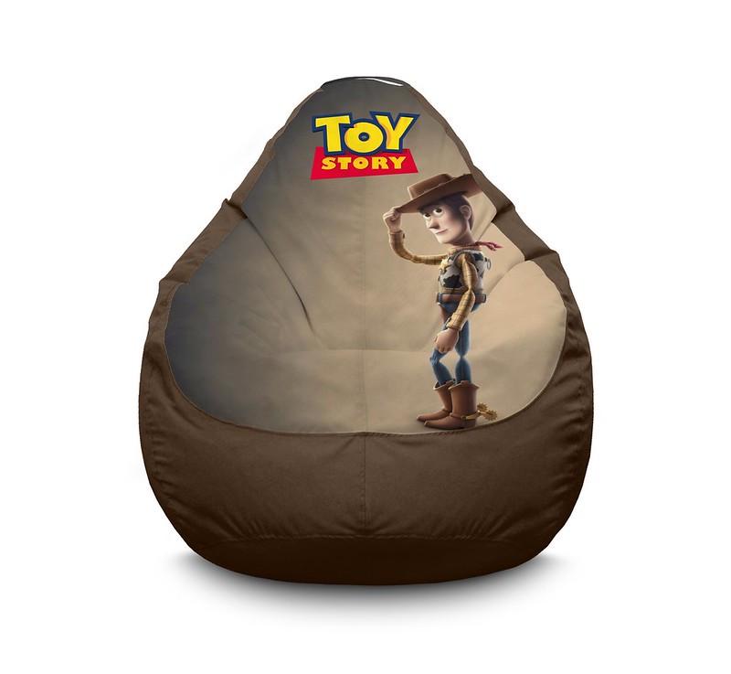 Кресло мешок iPuff Toy Story 4 Sheriff Woody Оксфорд XL 80x110 см Коричневый Кресло мешок iPuff Toy Story 4 Sheriff Woody Оксфорд XL 80x110 см Коричневый