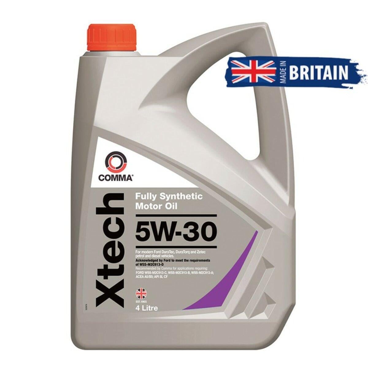Моторна олива Comma XTECH 5W-30 4 л (2059837333) Моторна олива Comma XTECH 5W-30 4 л (2059837333)