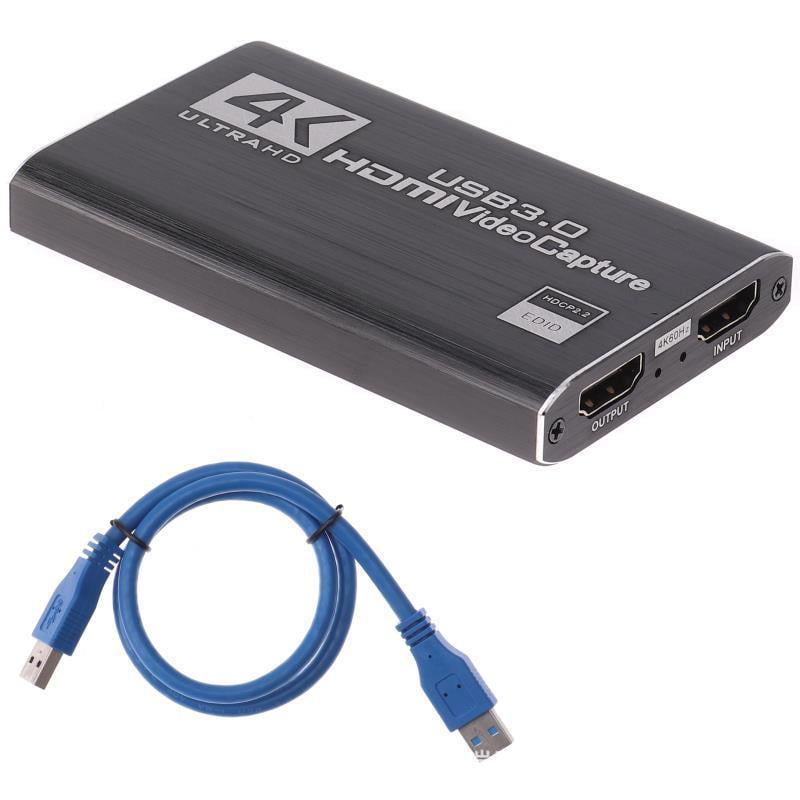 Внешняя видеокарта USB 3.0 4K 30 Гц для гейминга/стриминга и прямых трансляций (29425891)