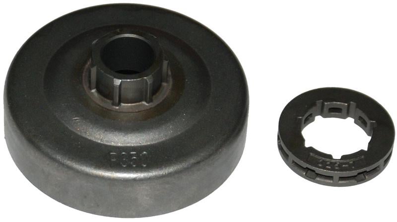 Чашка сцепления бензопилы Partner P350/351 и венец (сцеп078)