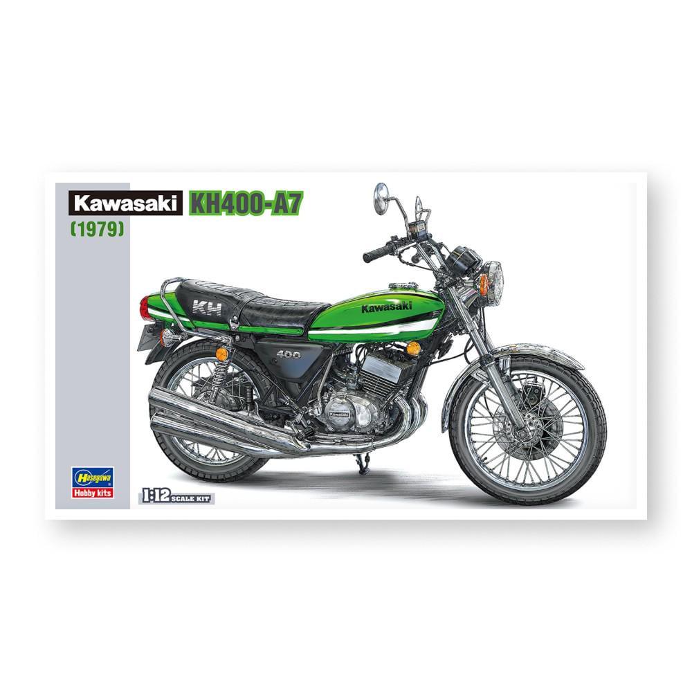 Збірна модель мотоцикла - KAWASAKI KH400-A7 - Hasegawa 21506