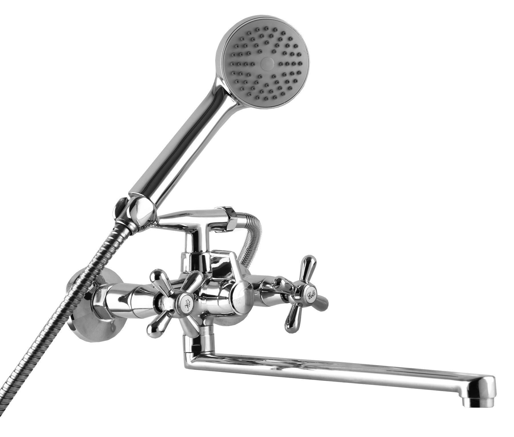 Смеситель для ванны DOMINO DBF-127-35F-CRUIZE 000013049 двухвентильный Хром (107914)