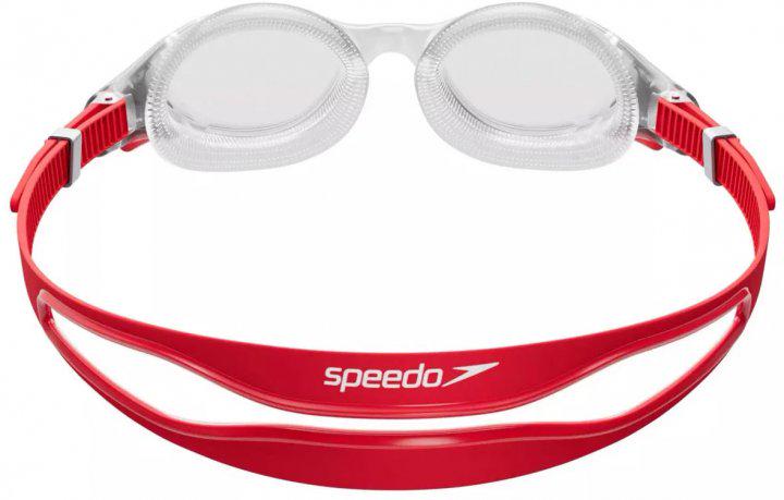 Окуляри для плавання Speedo BIOFUSE 2.0 Прозорий/Червоний (5059937275574) - фото 3