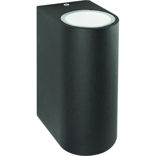 Светильник минималистичный фасадный Черный (DH015 BK) - фото 1 Светильник минималистичный фасадный Черный (DH015 BK) - фото 1