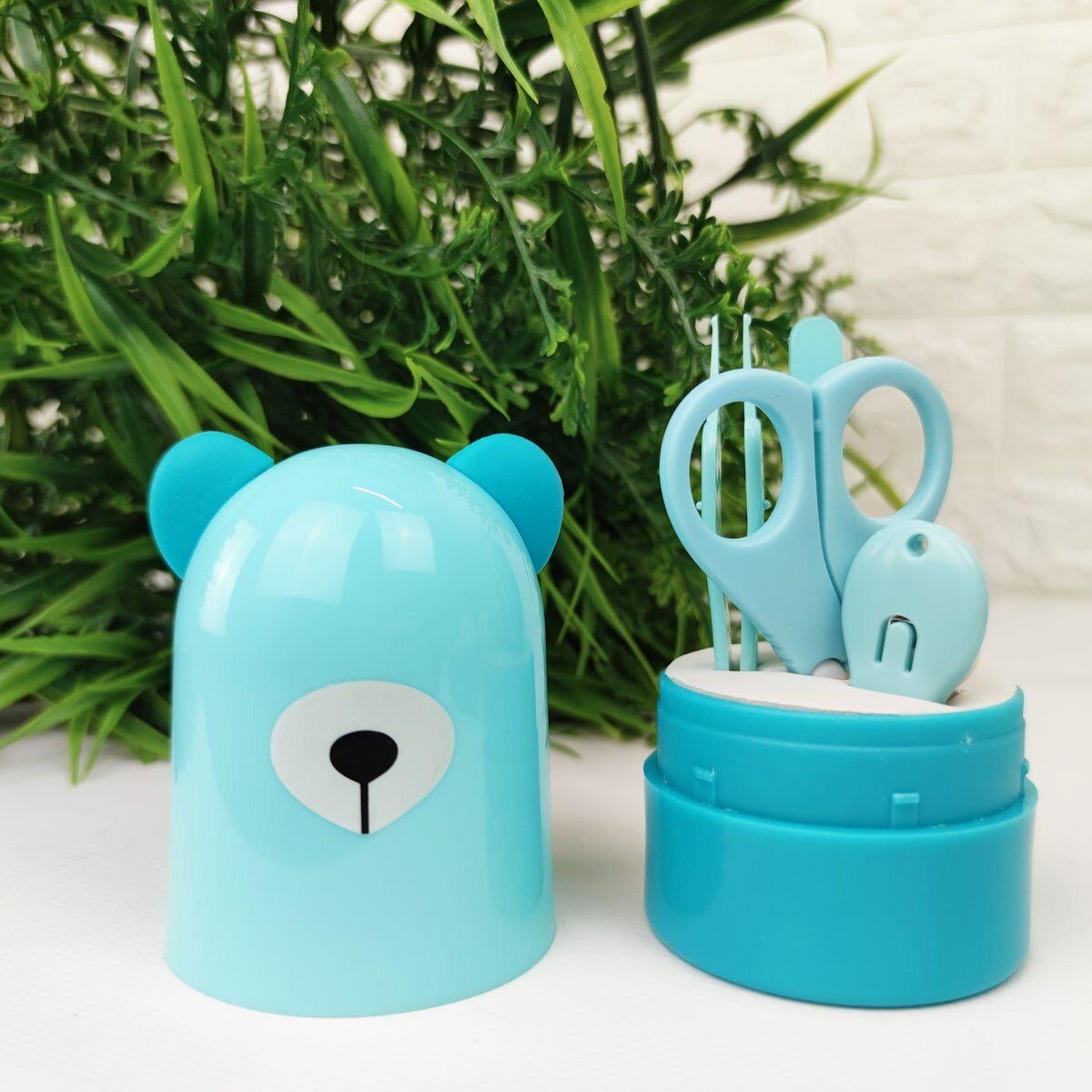 Манікюрний набір Ведмедик Бірюзовий (SW-00000227) - фото 2 Манікюрний набір Ведмедик Бірюзовий (SW-00000227) - фото 2