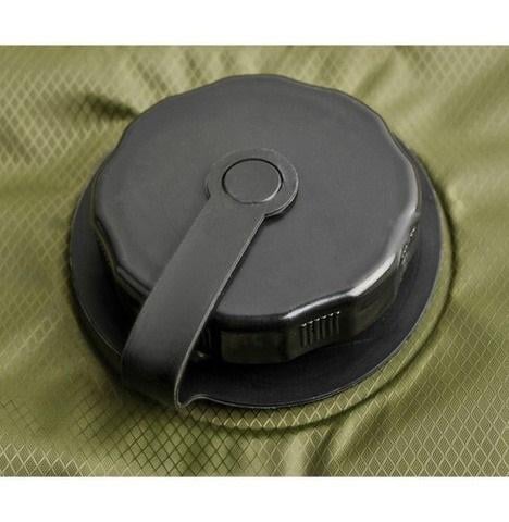 Душ туристичний із вбудованим термометром 20 л Темно-зелений - фото 5