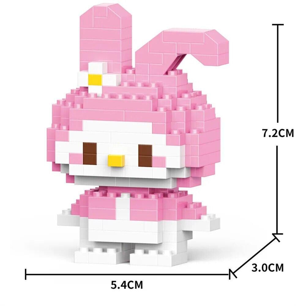 Конструктор фигурка фигурка Пиксели Bricks My Melody Hello Kitty (2077819306) - фото 2