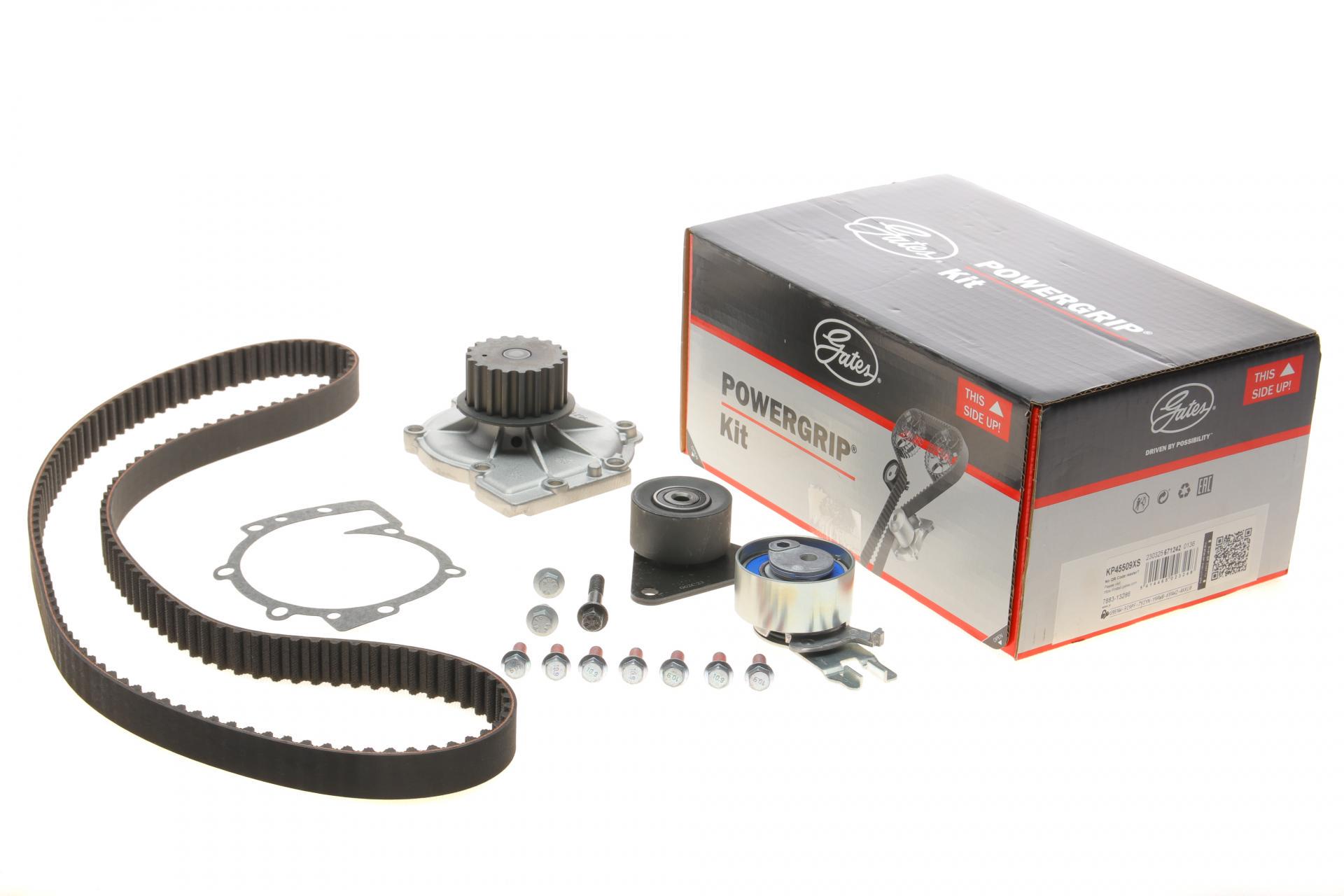 Комплект ГРМ с помпой Ford Focus/Kuga/Mondeo/Volvo S40/S60/XC60/XC70/XC90 2.0/2.5 05-15 23x142z (KP45509XS GATES)